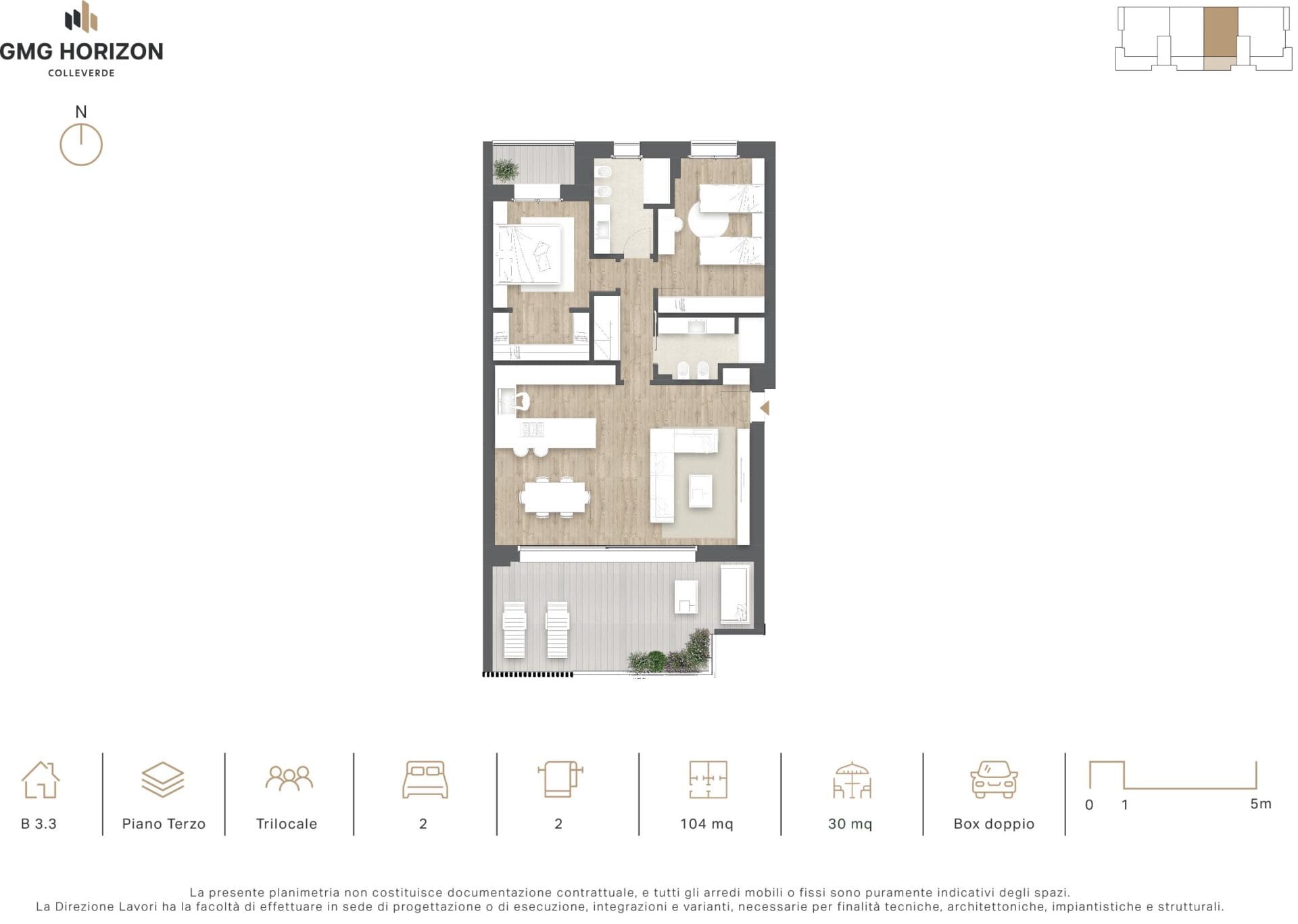 Curno – Trilocale B3.3