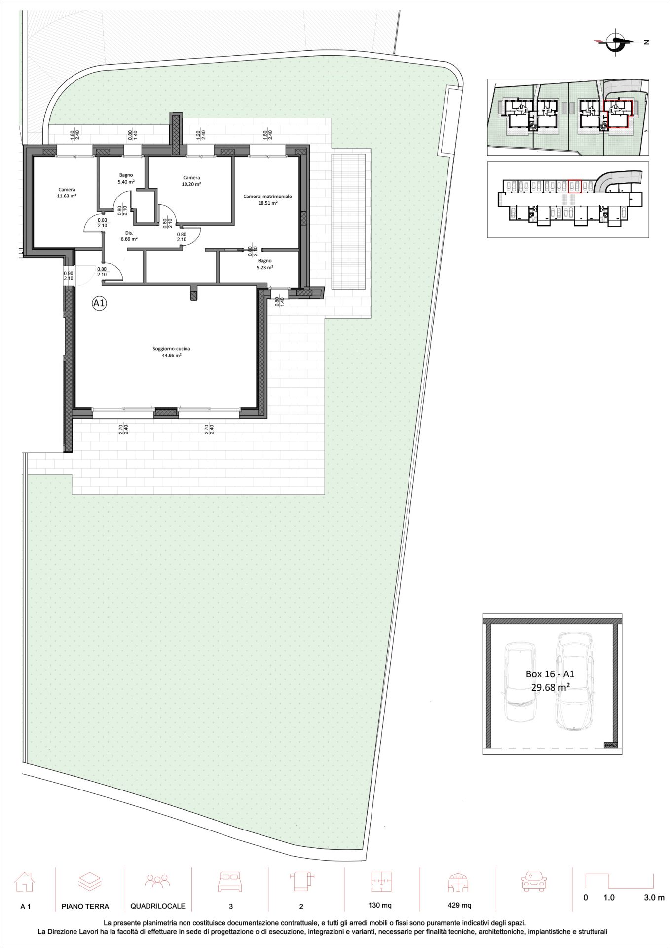 Alzano Lombardo – Quadrilocale A1 Piano Terra
