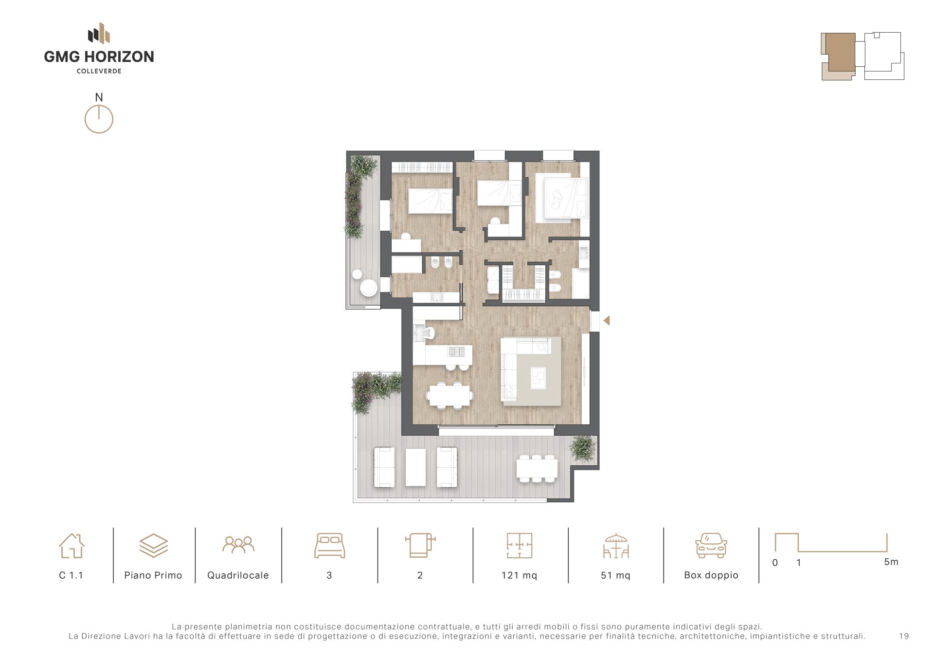 Curno – Quadrilocale C1.1