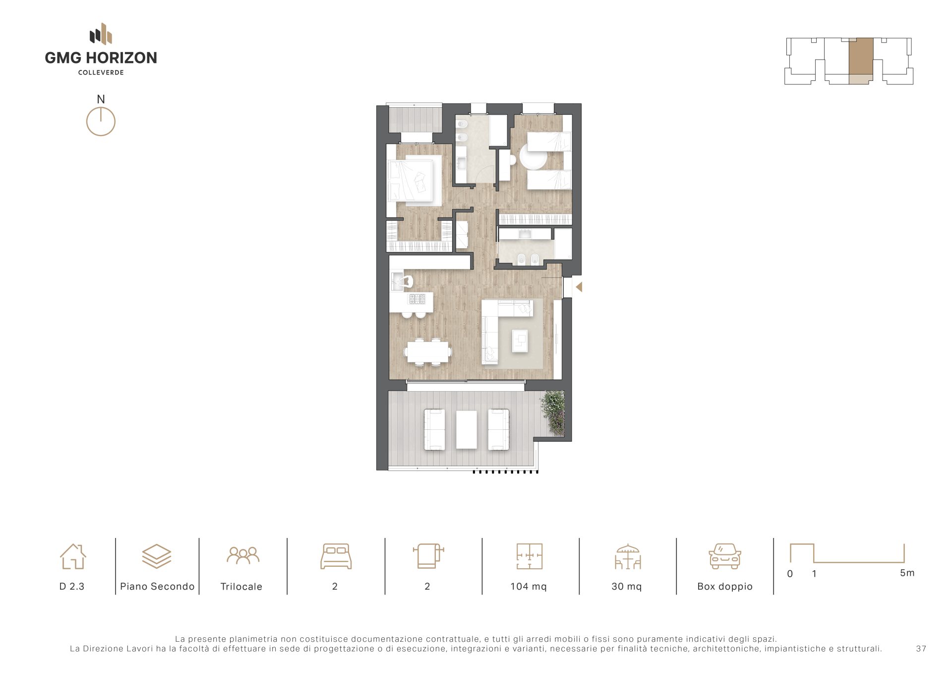 Curno – Trilocale D2.3
